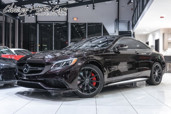 Used 2016 Mercedes Benz S63 AMG 4MATIC Coupe MSRP 175 315 LOADED